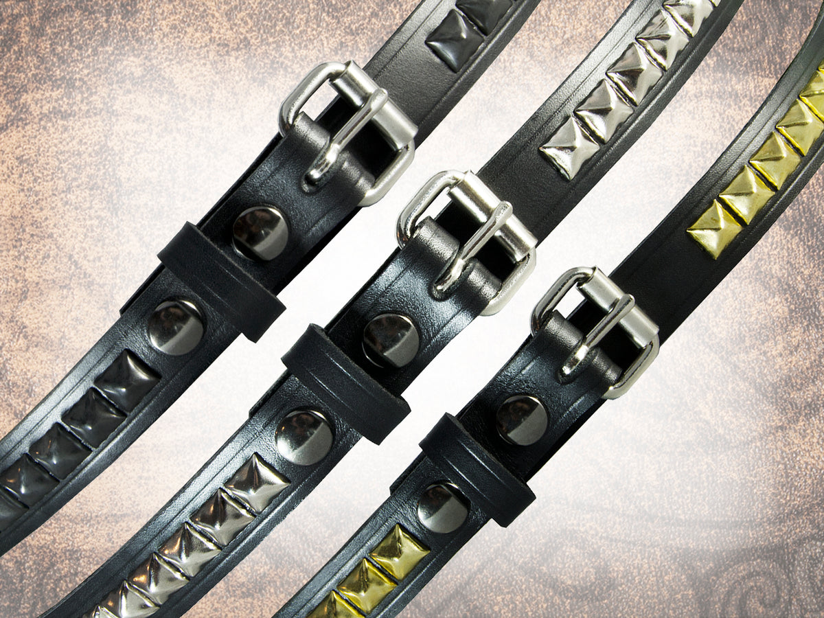 小物 CALEE pyramid studs narrow leather belt 小物 CALEE pyramid studs narrow leather belt 71SZacSX02L.jpg