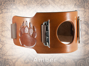 Apple Samsung Watch Cuff - Bear Paw