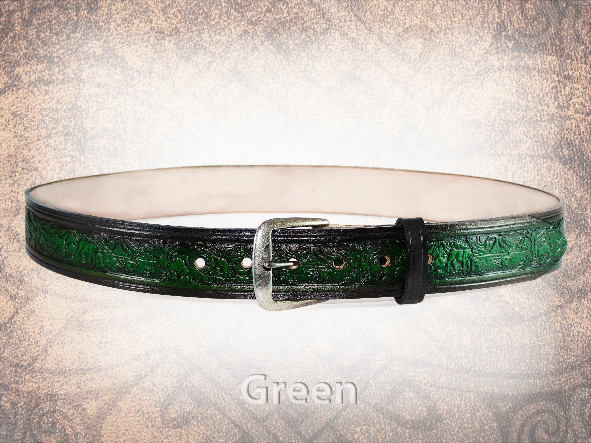 leather santa belt